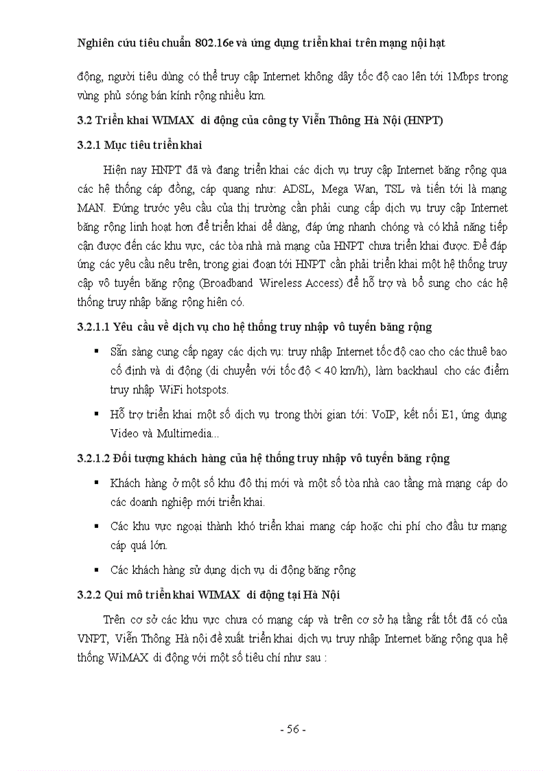 image for page Nghiên cứu tiêu chuẩn 802 16e và ứng dụng triển khai trên mạng nội hạt