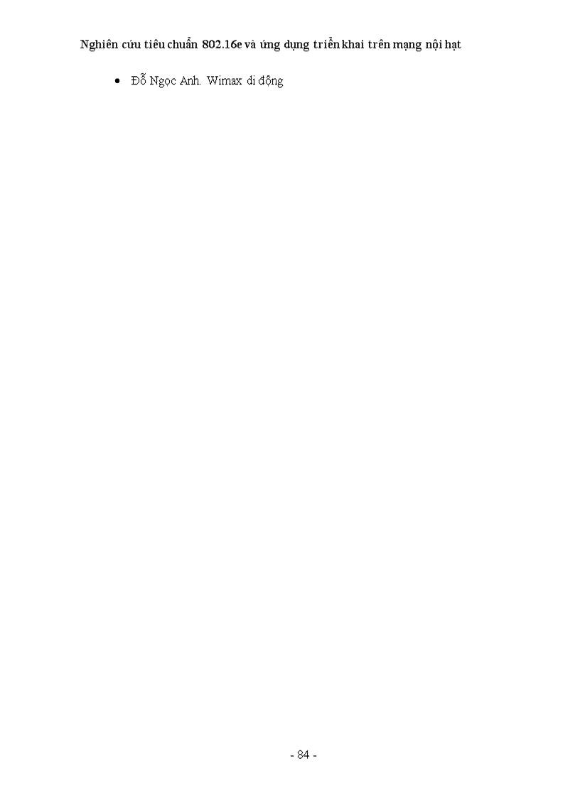 image for page Nghiên cứu tiêu chuẩn 802 16e và ứng dụng triển khai trên mạng nội hạt