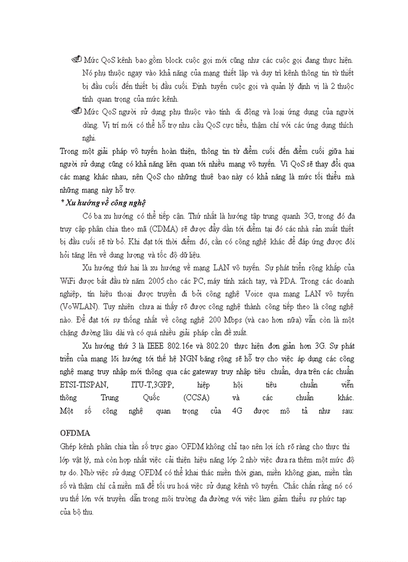 image for page Nghiên cứu ứng dụng công nghệ 4G cho mạng di động di động Viettel Mobile