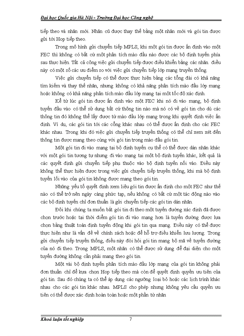 image for page Tìm hiểu khả năng ứng dụng công nghệ chuyển mạch đa giao thức nhãn MPLS trên mạng đường trục Việt Nam
