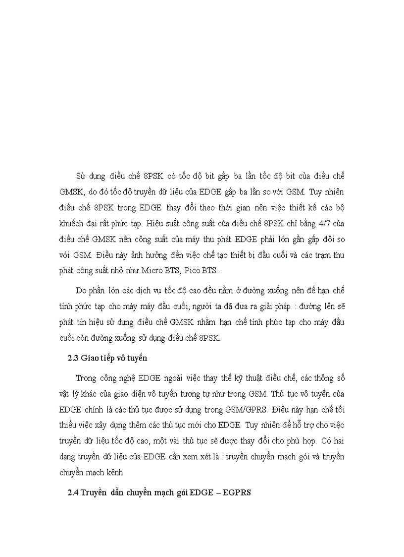 image for page Tổng quan về hệ thống 2G và 3G