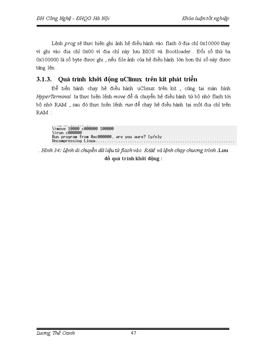 image for page Ứng dụng hệ điều hành mã nguồn mở uClinux cho các hệ thống nhúng dùng vi điều khiển có nhân vi xử lý 32 bit