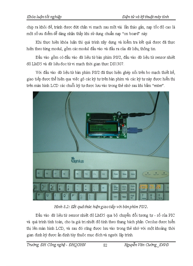 image for page Xây dựng được hệ thống thu thập số liệu đo lường trên cở sở dùng vi điều khiển PIC18F458