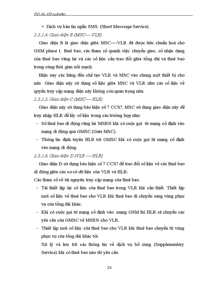 image for page Mạng thông tin di động gsm hệ thống báo hiệu số 7