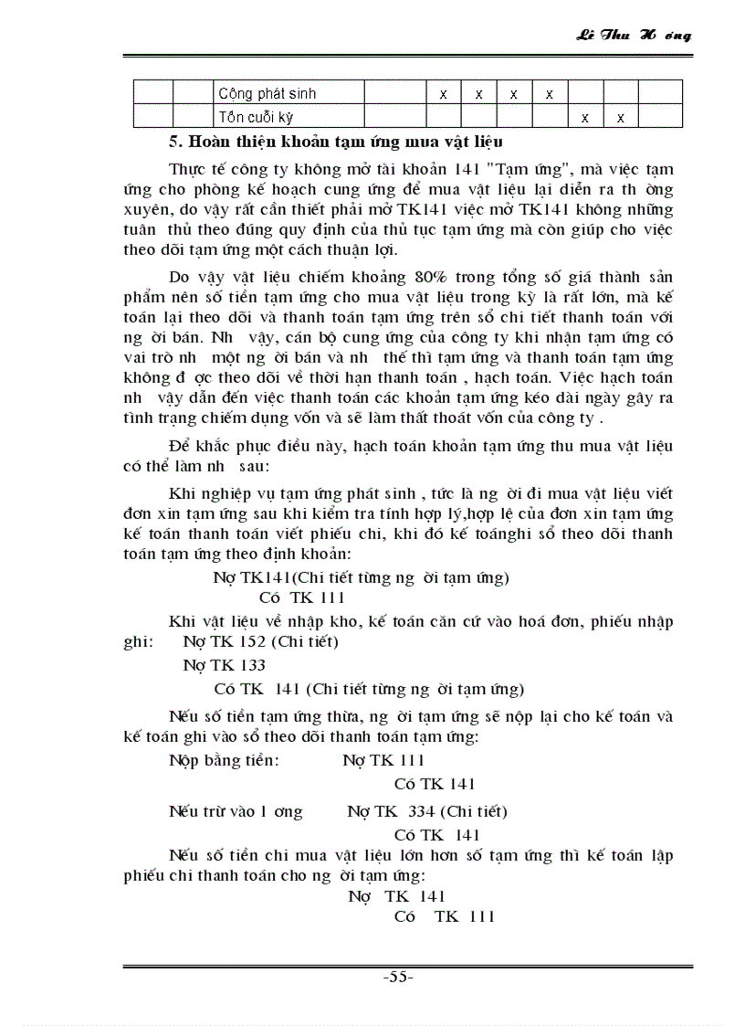 image for page Tổ chức công tác kế toán nguyên vật liệu tại công ty Dệt May Hà Nội