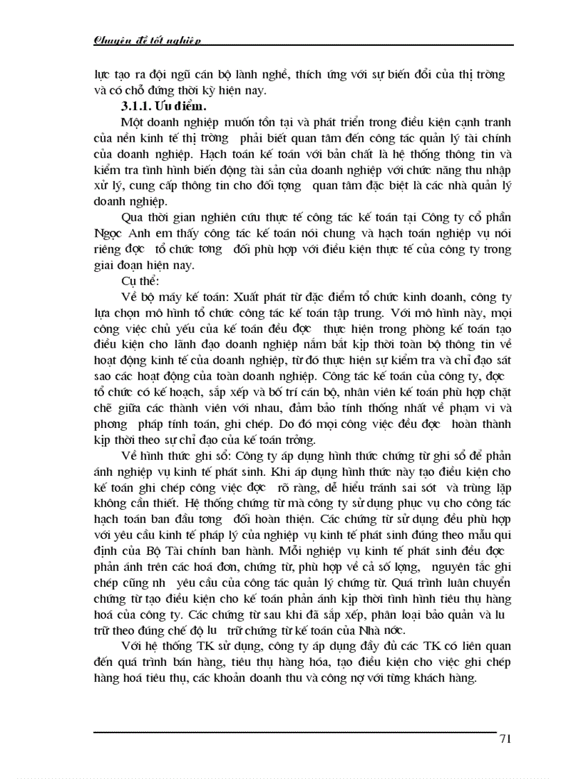 image for page Kế toán bán hàng và xác định kết quả bán hàng tại công ty cổ phần Ngọc Anh