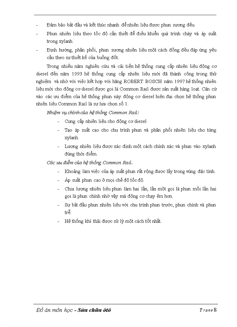 image for page Hệ thống cung cấp nhiên liệu diesel common rail injecter