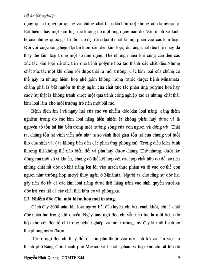 image for page Phương pháp xử lý kim loại nặng trong nước