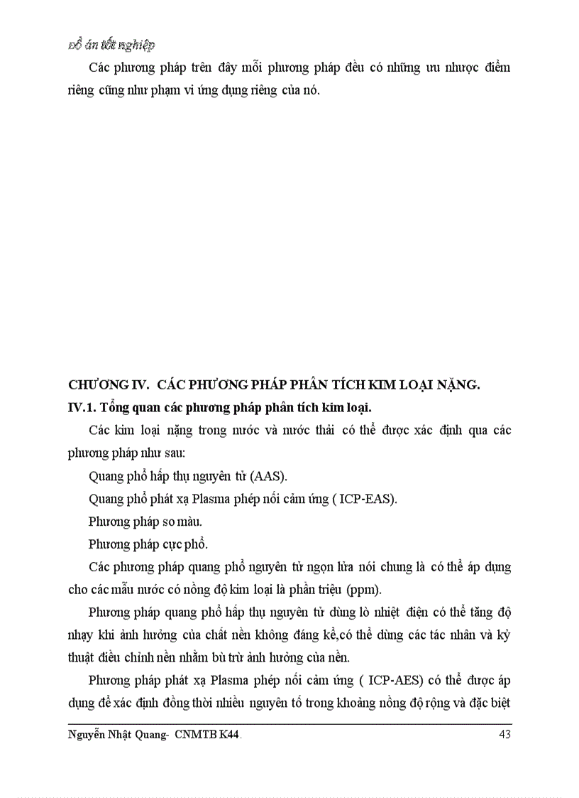 image for page Phương pháp xử lý kim loại nặng trong nước