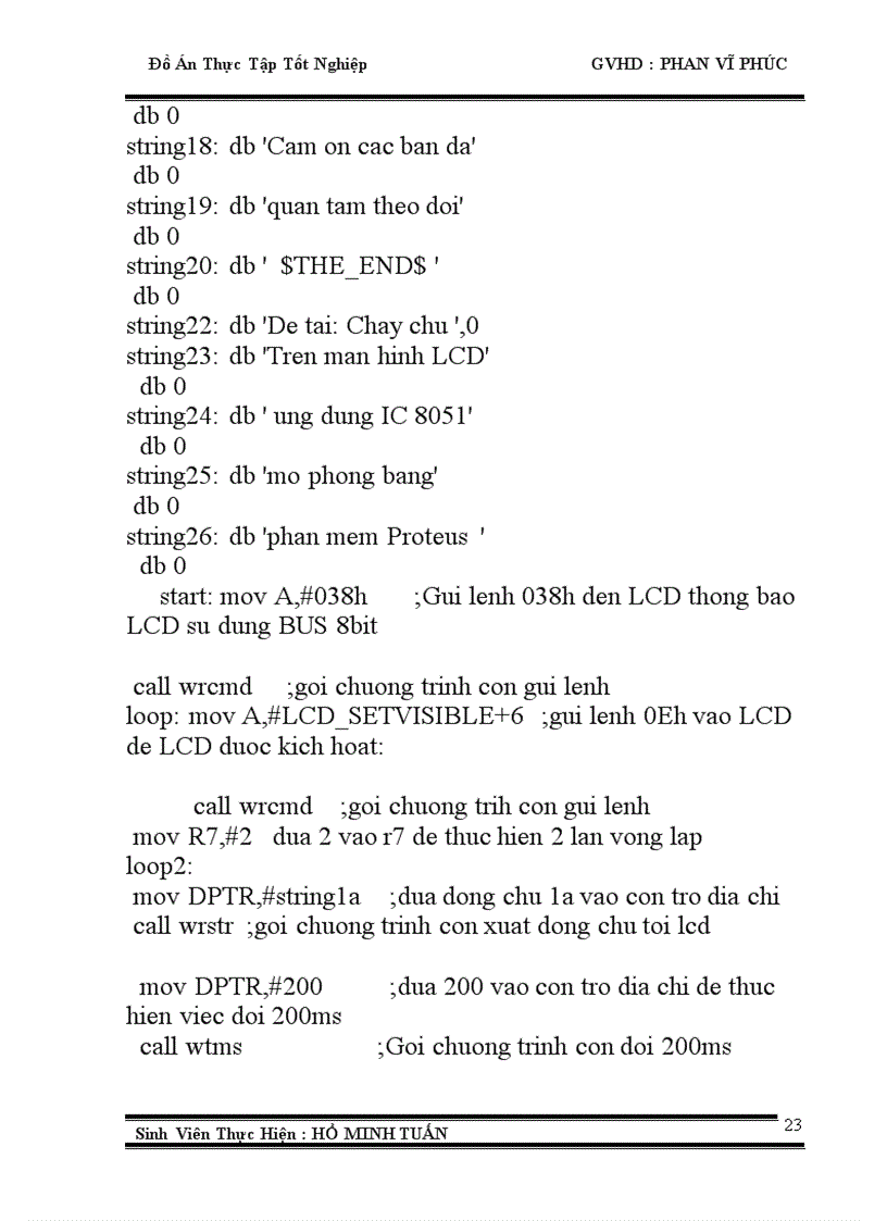 image for page Mạch chạy chữ hiển thị lên màn hình lcd