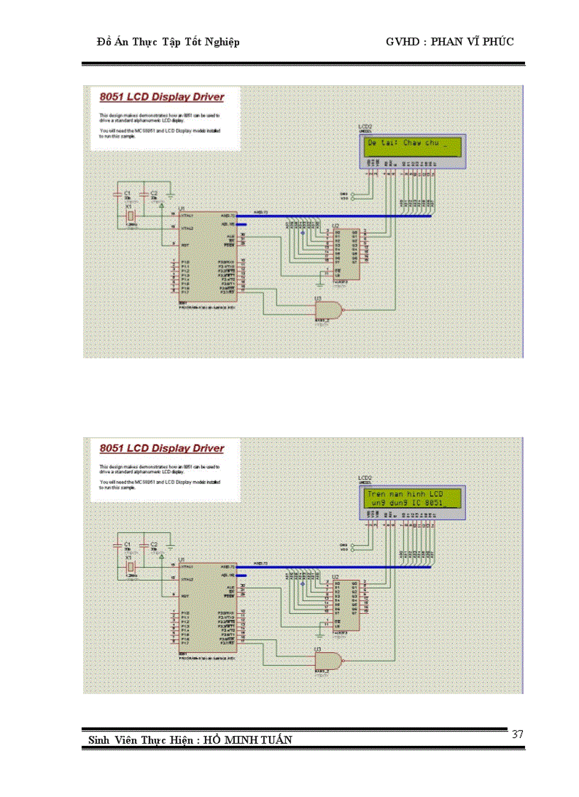 image for page Mạch chạy chữ hiển thị lên màn hình lcd