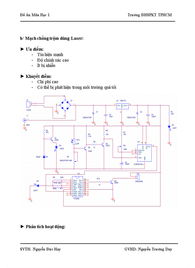image for page Thiết kế và thi công hệ thống chống trộm dùng tia Laser