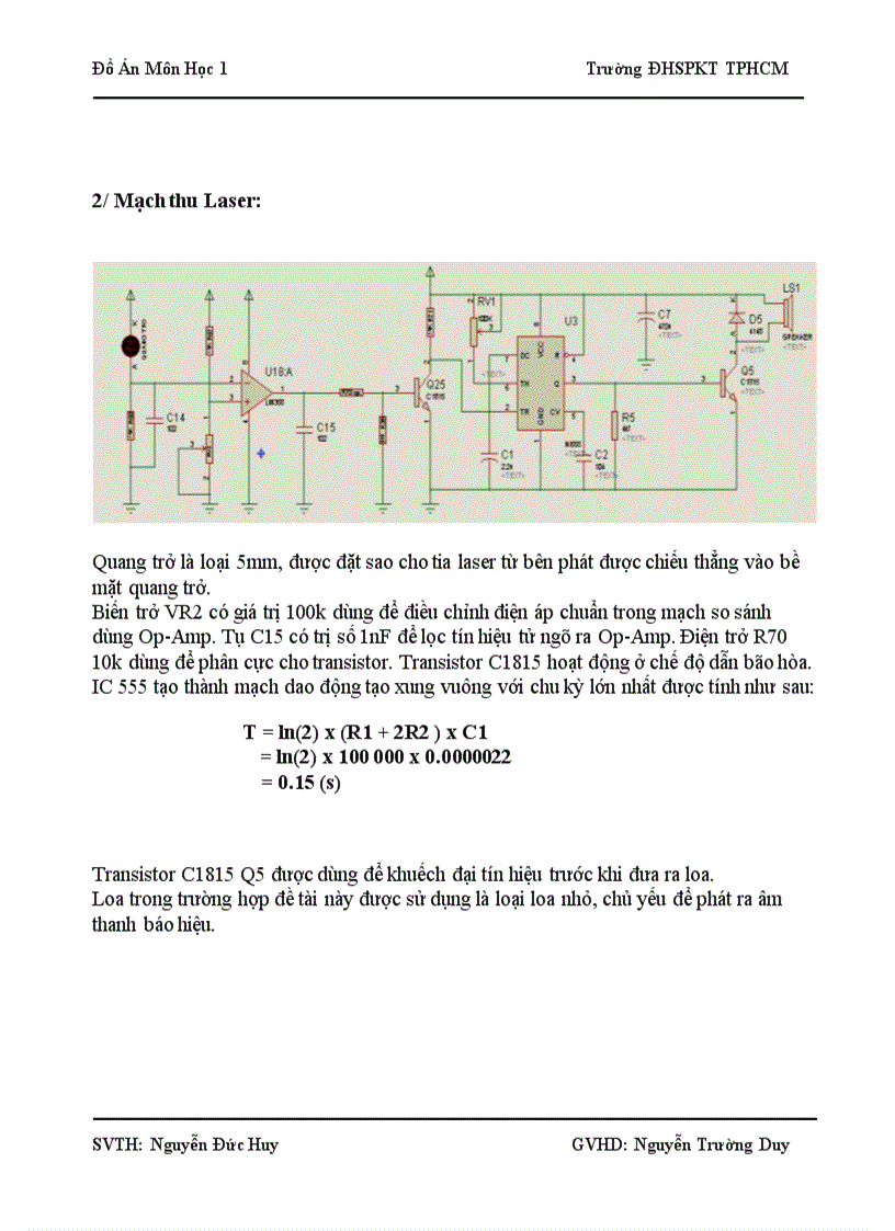 image for page Thiết kế và thi công hệ thống chống trộm dùng tia Laser