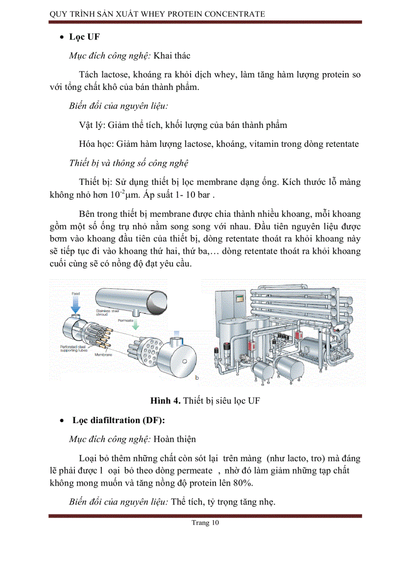 image for page Công nghệ sản xuất WHEY PROTEIN CONCENTRATE