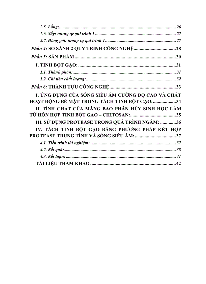 image for page Sản xuất tinh bột gạo