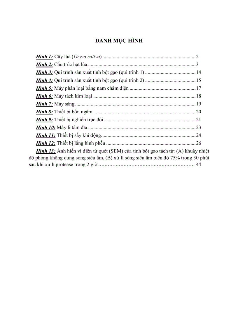 image for page Sản xuất tinh bột gạo