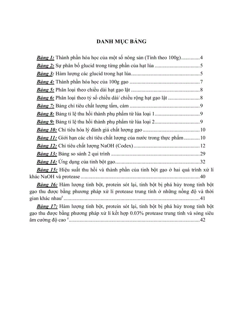 image for page Sản xuất tinh bột gạo