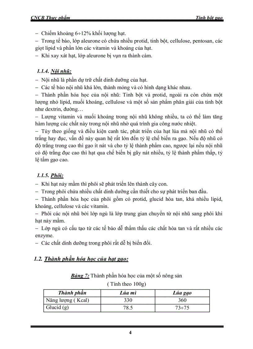 image for page Sản xuất tinh bột gạo