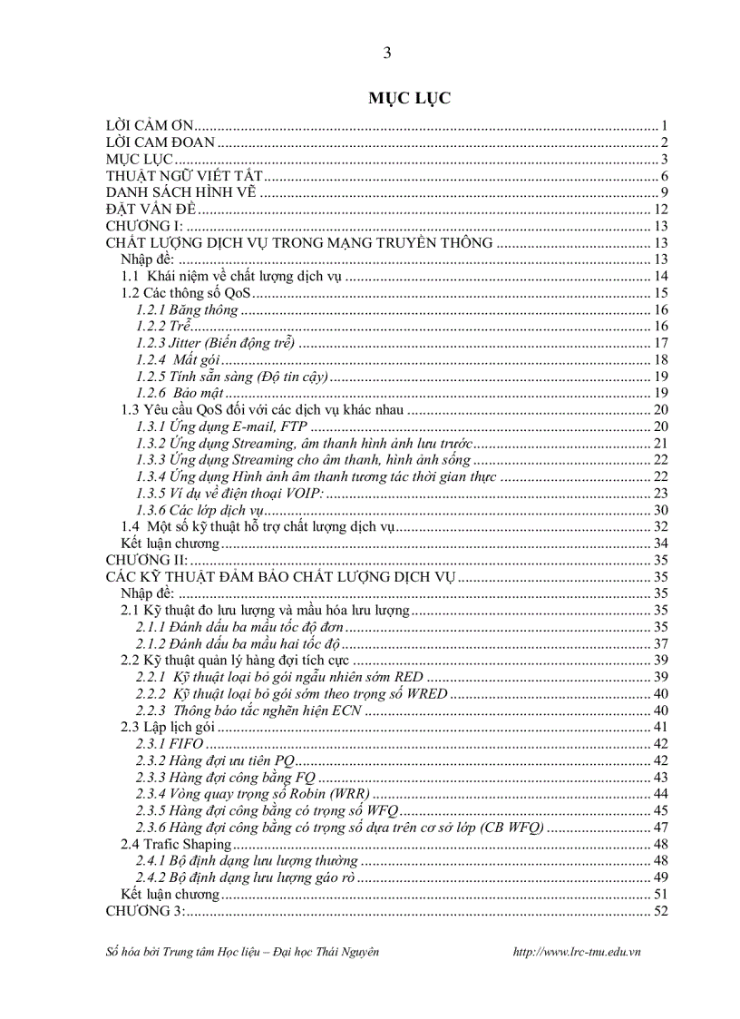 image for page Các kỹ thuật đảm bảo chất lượng dịch vụ trong mạng ip