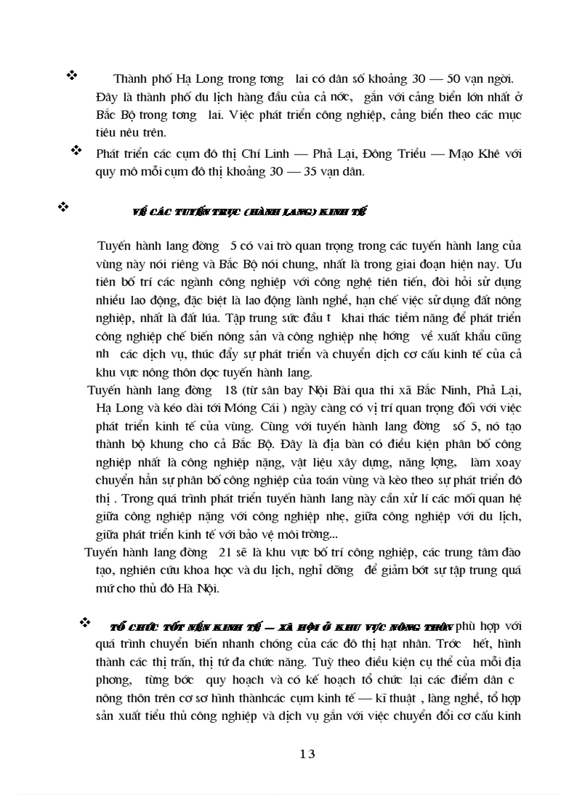 image for page Những định hướng phát triển vùng kinh tế trọng điểm Bắc Bộ