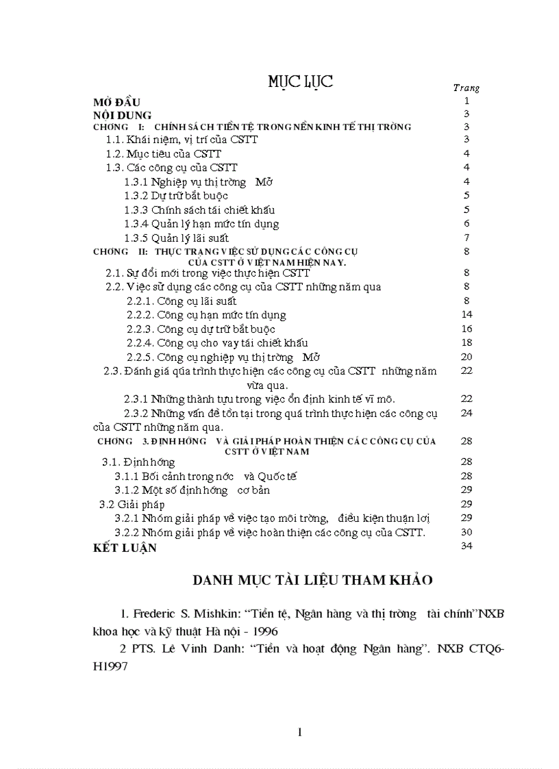 image for page Định hướng và giải pháp hoàn thiện các công cụ của CSTT ở Việt Nam