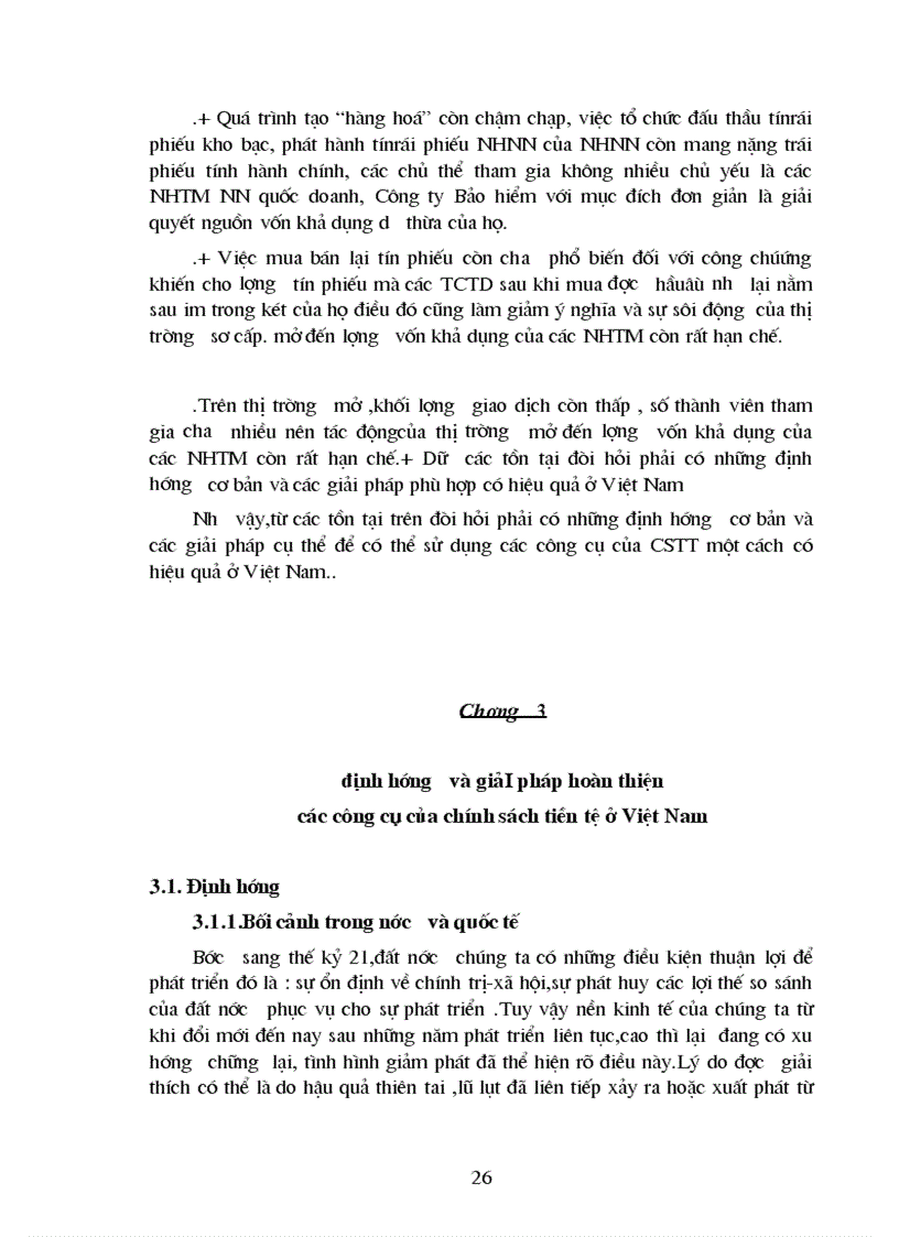 image for page Định hướng và giải pháp hoàn thiện các công cụ của CSTT ở Việt Nam