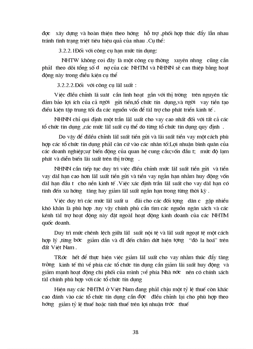 image for page Định hướng và giải pháp hoàn thiện các công cụ của CSTT ở Việt Nam