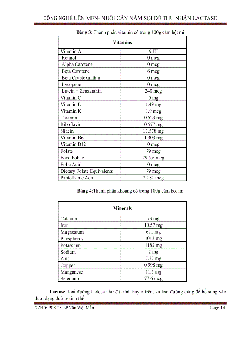 image for page Nuôi cấy nắm sợi để thu nhận lactase