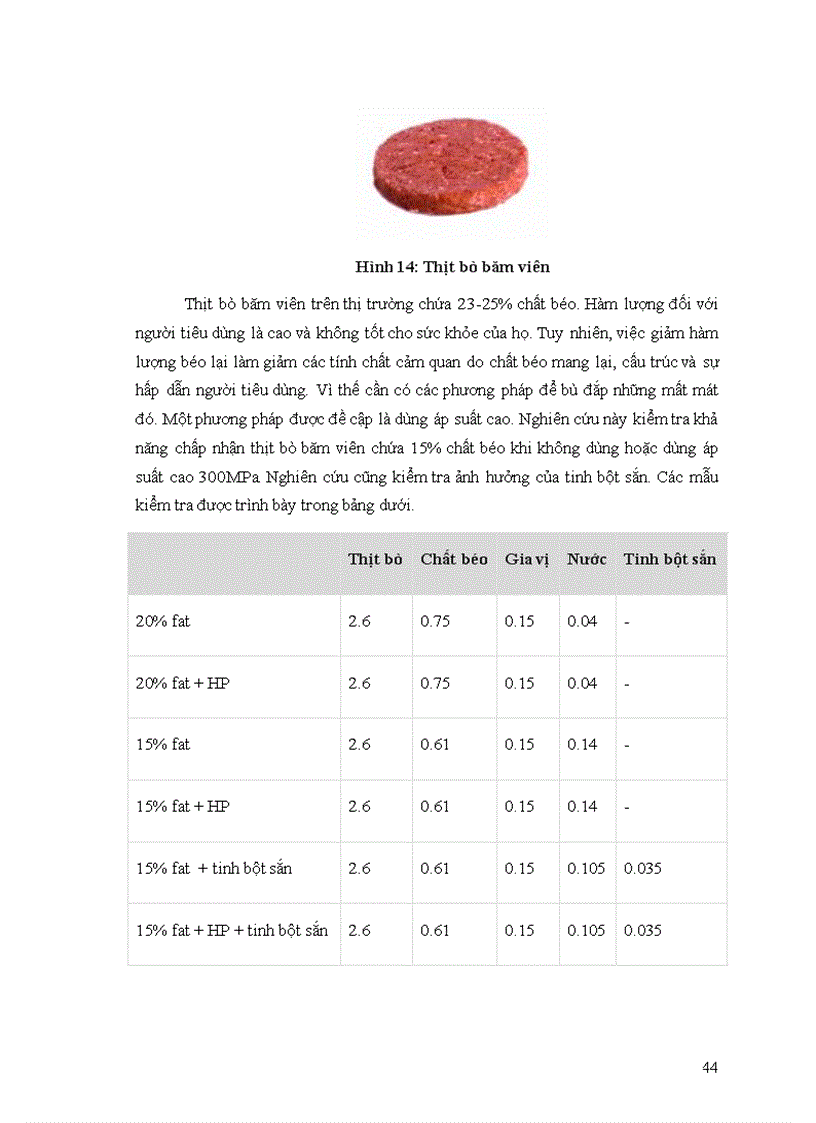 image for page Ứng dụng áp suất cao trong công nghệ chế biến thịt