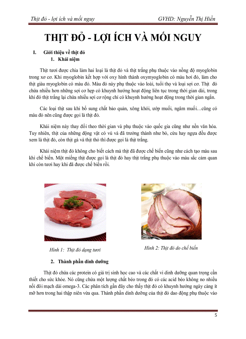 image for page Tìm hiểu về thịt đỏ lợi ích và mối nguy