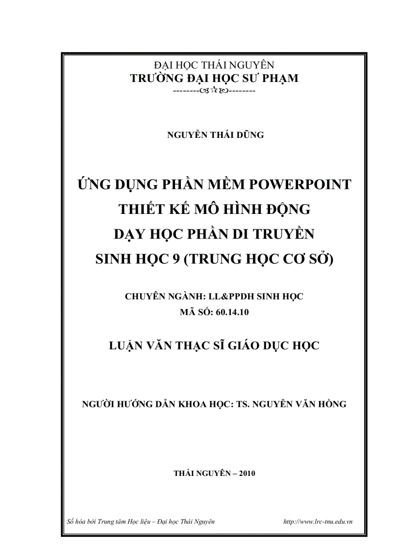 Thiết kế và sử dụng mô hình động học Sinh lý học Thực vật Sinh học 11 bằng phần mềm MS Power Point