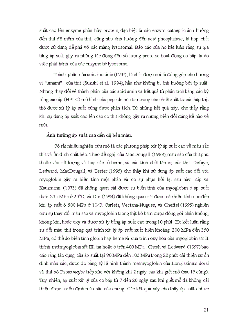 image for page Áp suất cao trong chế biến và bảo quản thịt