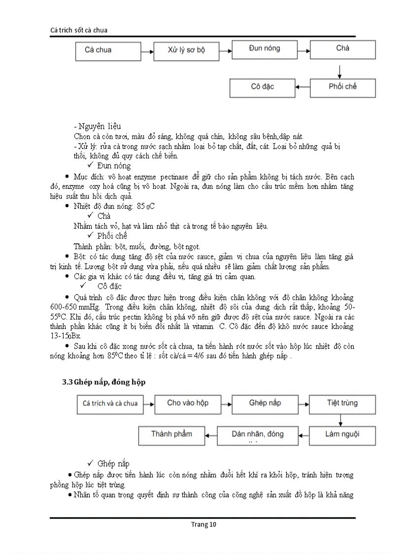 image for page Sản xuất cá trích sốt cà chua đóng hộp