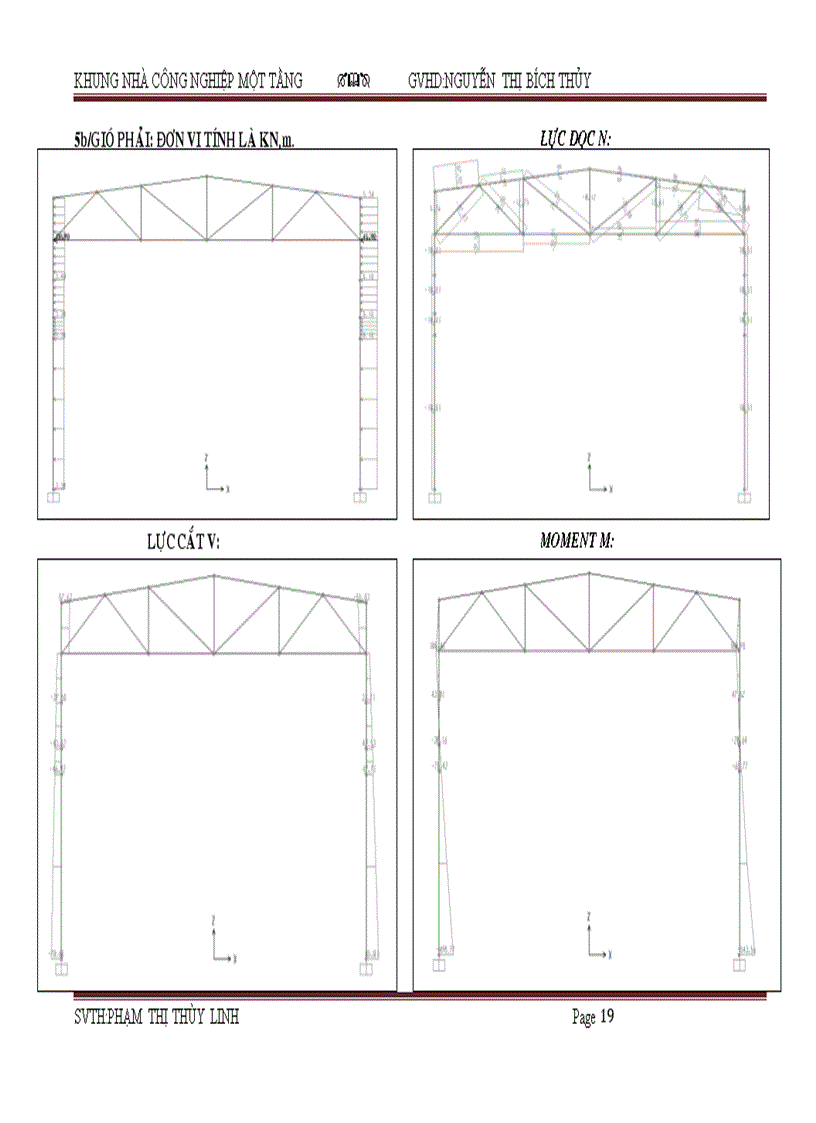 image for page Đồ án thép Kết cấu thép nhà công nghiệp một tầng kèm file CAD