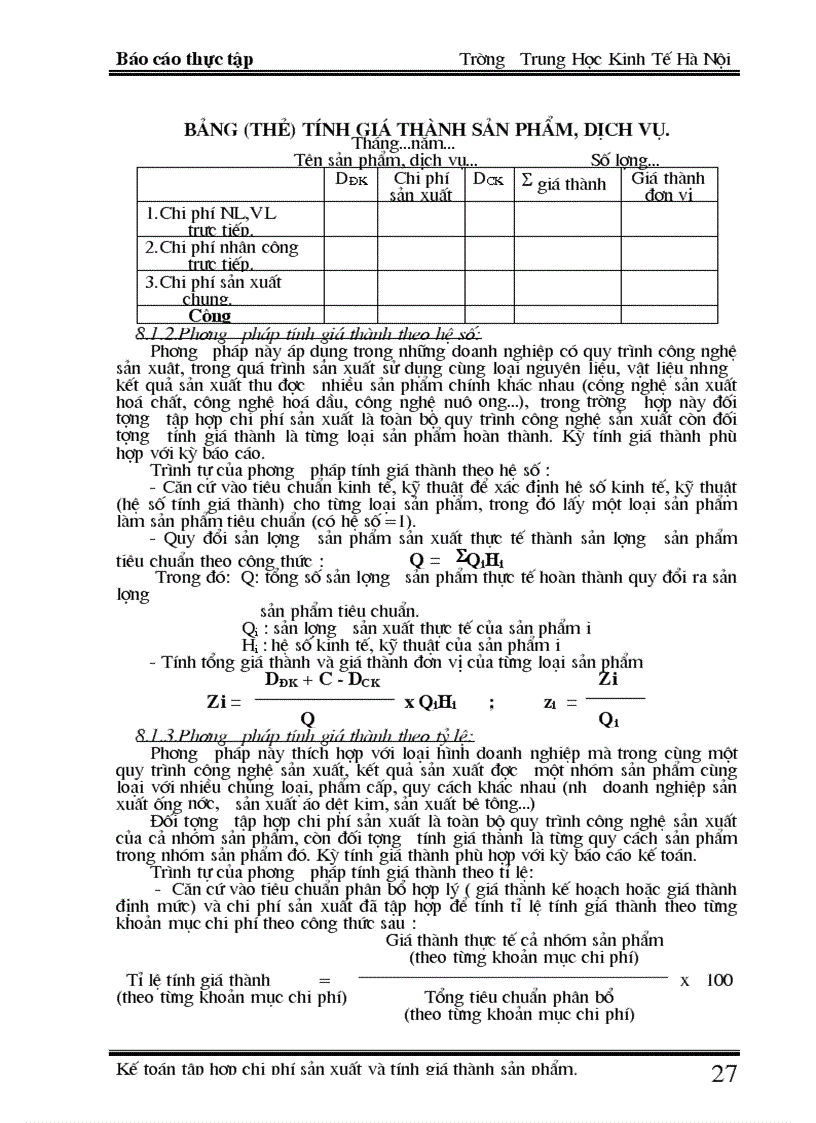 image for page Kế toán tập hợp chi phí sản xuất và tính giá thành sản phẩm tại xí nghiệp X18