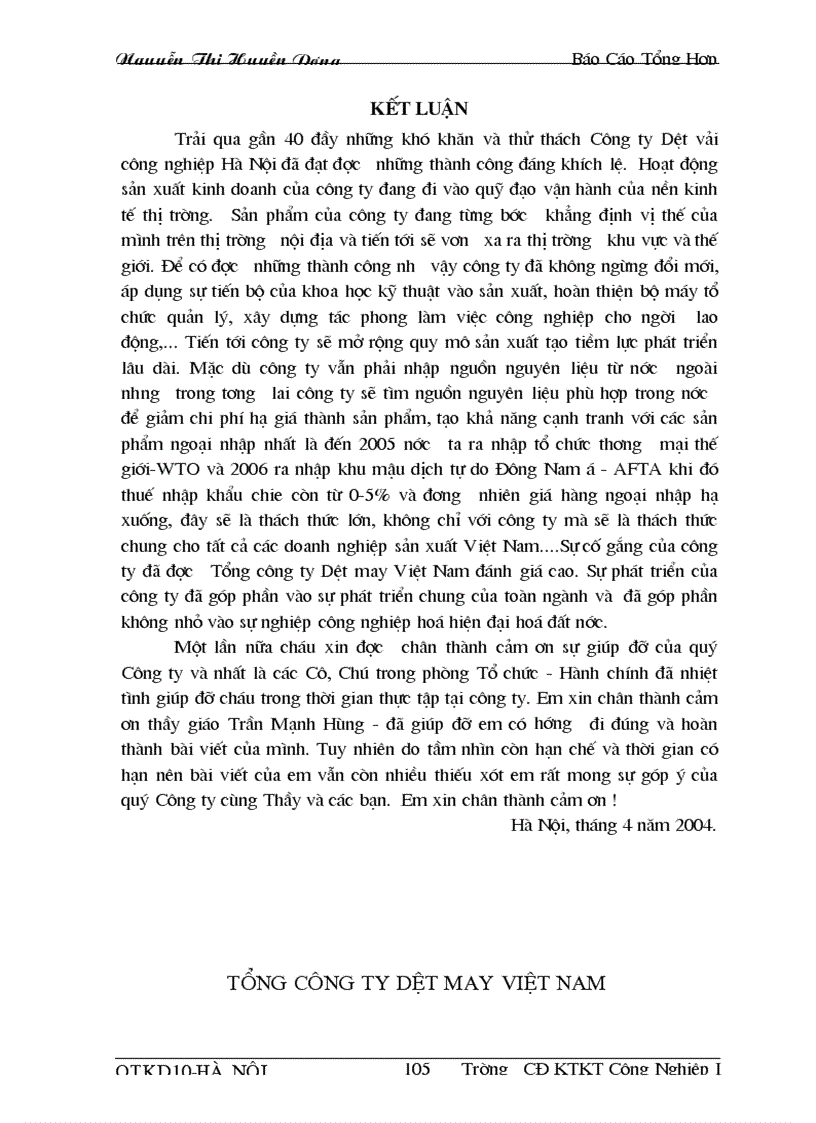 image for page Báo cáo thực tập tốt nghiệp