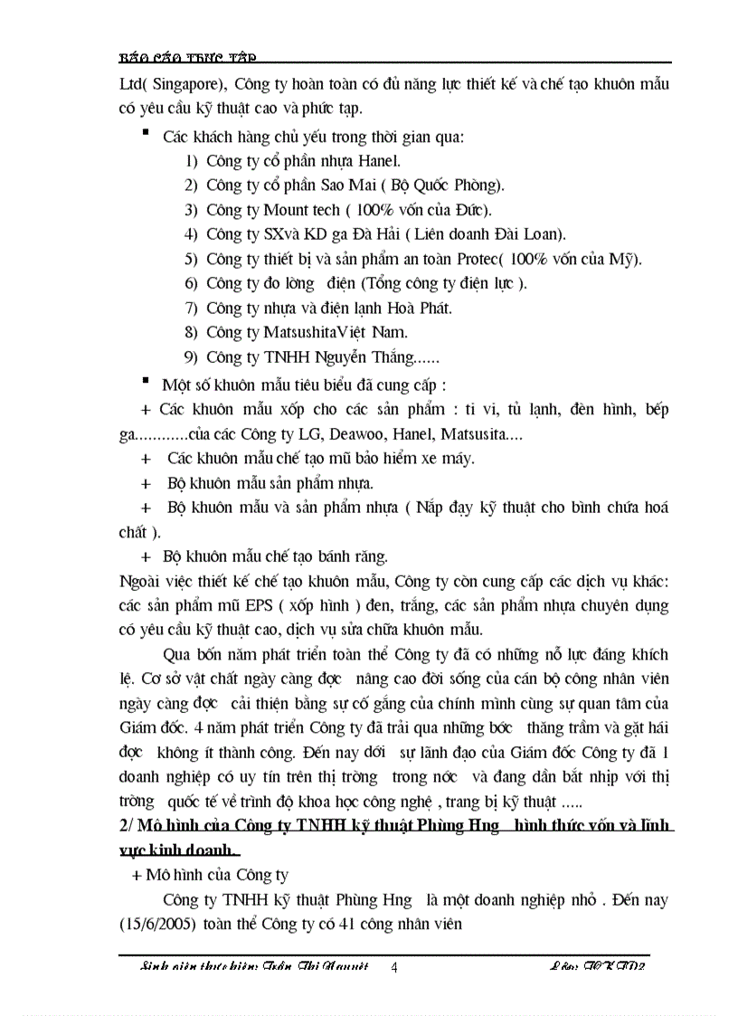 image for page Hạch toán vật liệu công cụ dụng cụ của doanh nghiệp sản xuất ở Công ty TNHH kỹ thuật Phùng Hưng