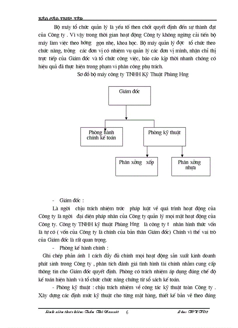 image for page Hạch toán vật liệu công cụ dụng cụ của doanh nghiệp sản xuất ở Công ty TNHH kỹ thuật Phùng Hưng