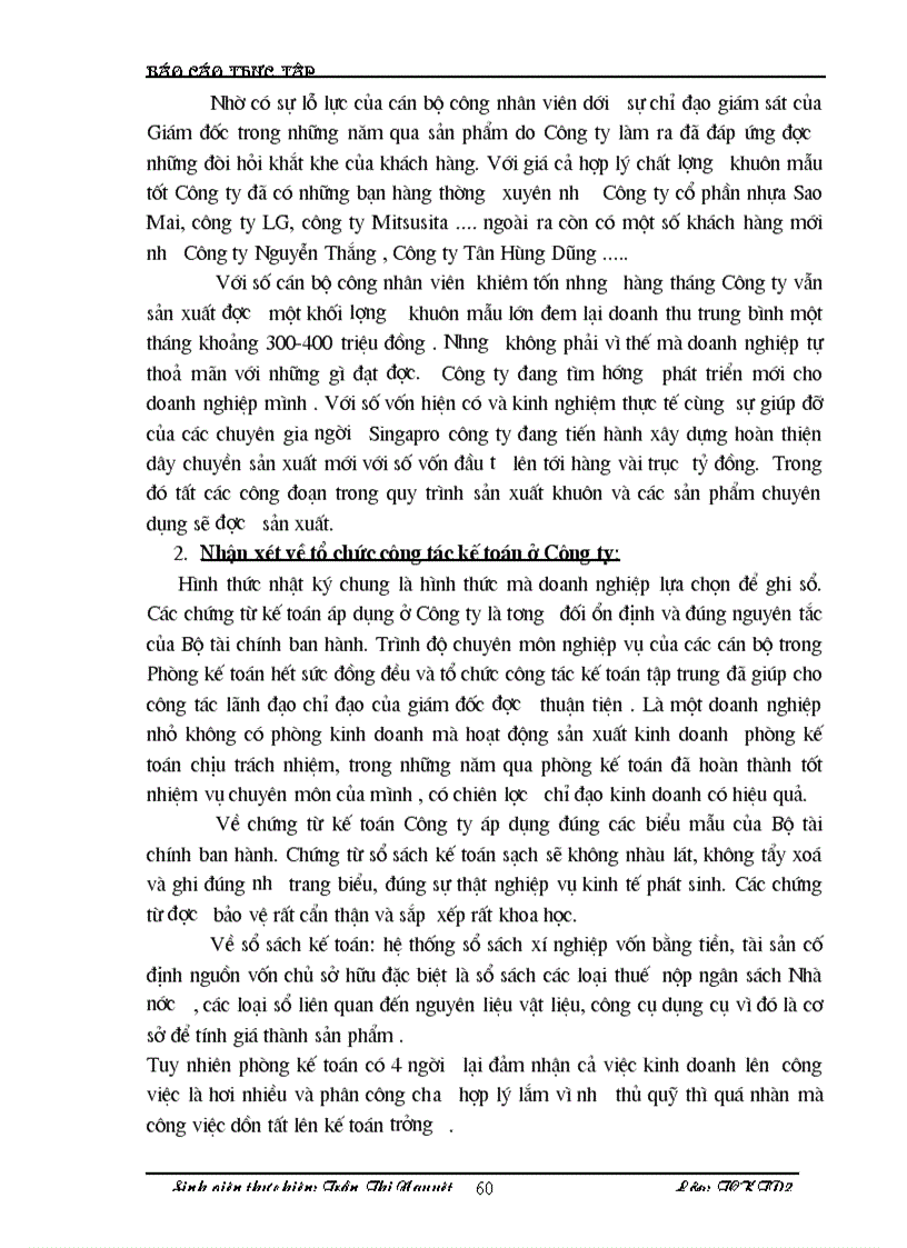 image for page Hạch toán vật liệu công cụ dụng cụ của doanh nghiệp sản xuất ở Công ty TNHH kỹ thuật Phùng Hưng