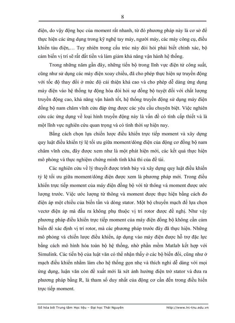 image for page Nâng cao chất lượng hệ điều khiển chuyển động sử dụng động cơ điện xoay chiều