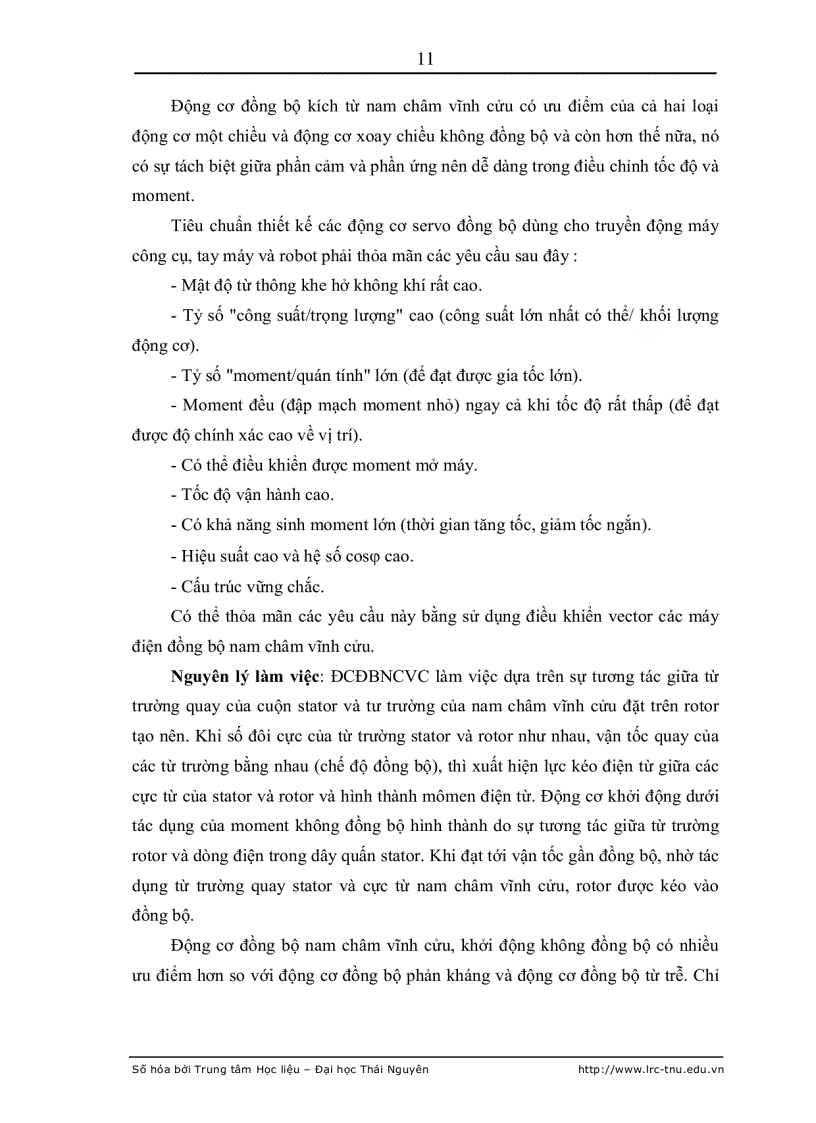 image for page Nâng cao chất lượng hệ điều khiển chuyển động sử dụng động cơ điện xoay chiều