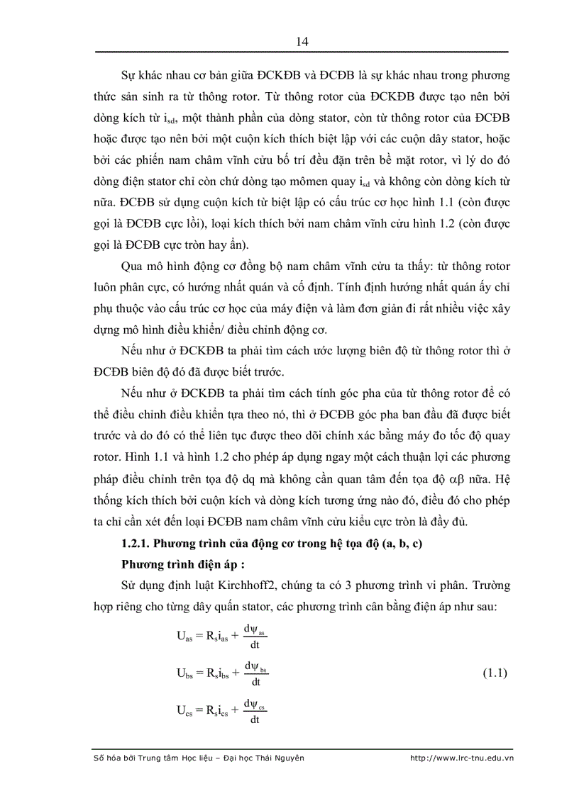image for page Nâng cao chất lượng hệ điều khiển chuyển động sử dụng động cơ điện xoay chiều