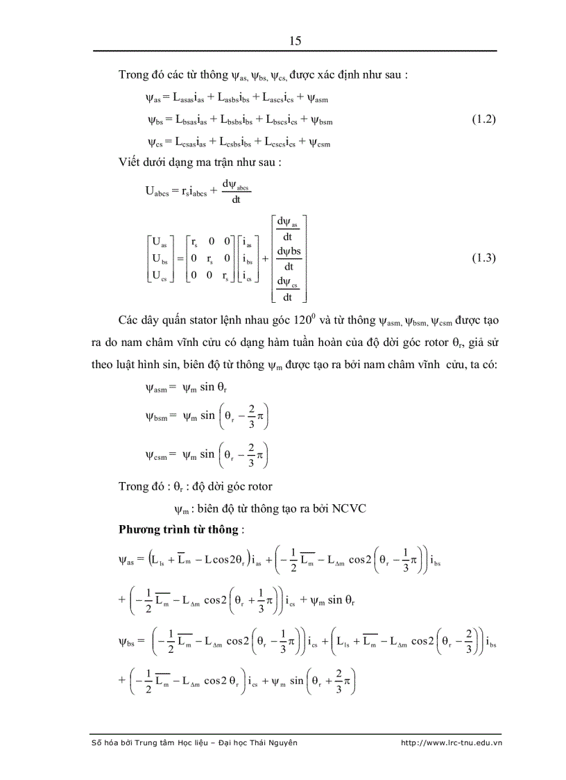 image for page Nâng cao chất lượng hệ điều khiển chuyển động sử dụng động cơ điện xoay chiều
