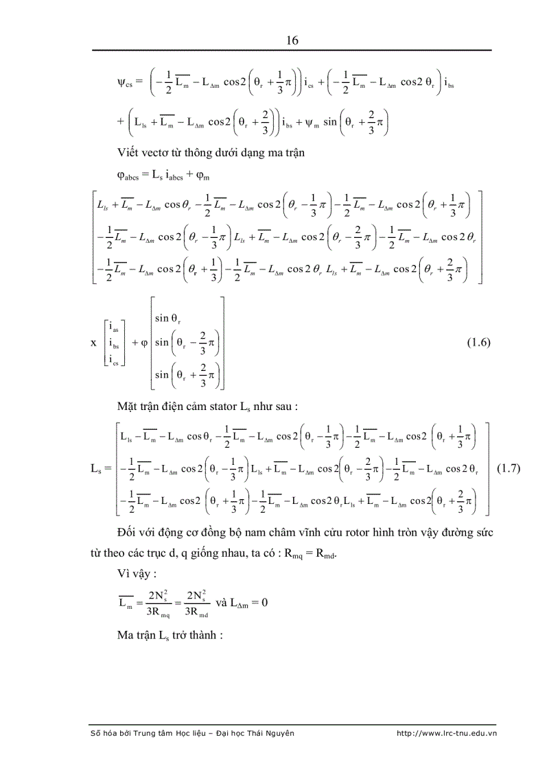 image for page Nâng cao chất lượng hệ điều khiển chuyển động sử dụng động cơ điện xoay chiều