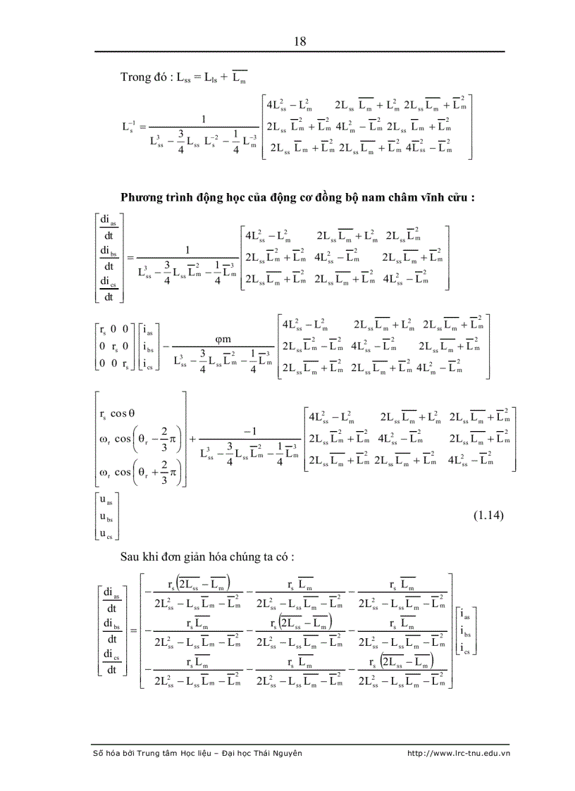 image for page Nâng cao chất lượng hệ điều khiển chuyển động sử dụng động cơ điện xoay chiều