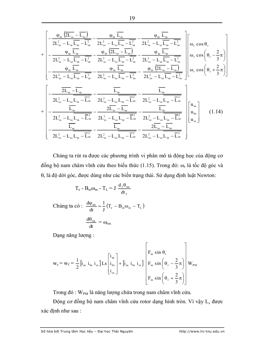 image for page Nâng cao chất lượng hệ điều khiển chuyển động sử dụng động cơ điện xoay chiều
