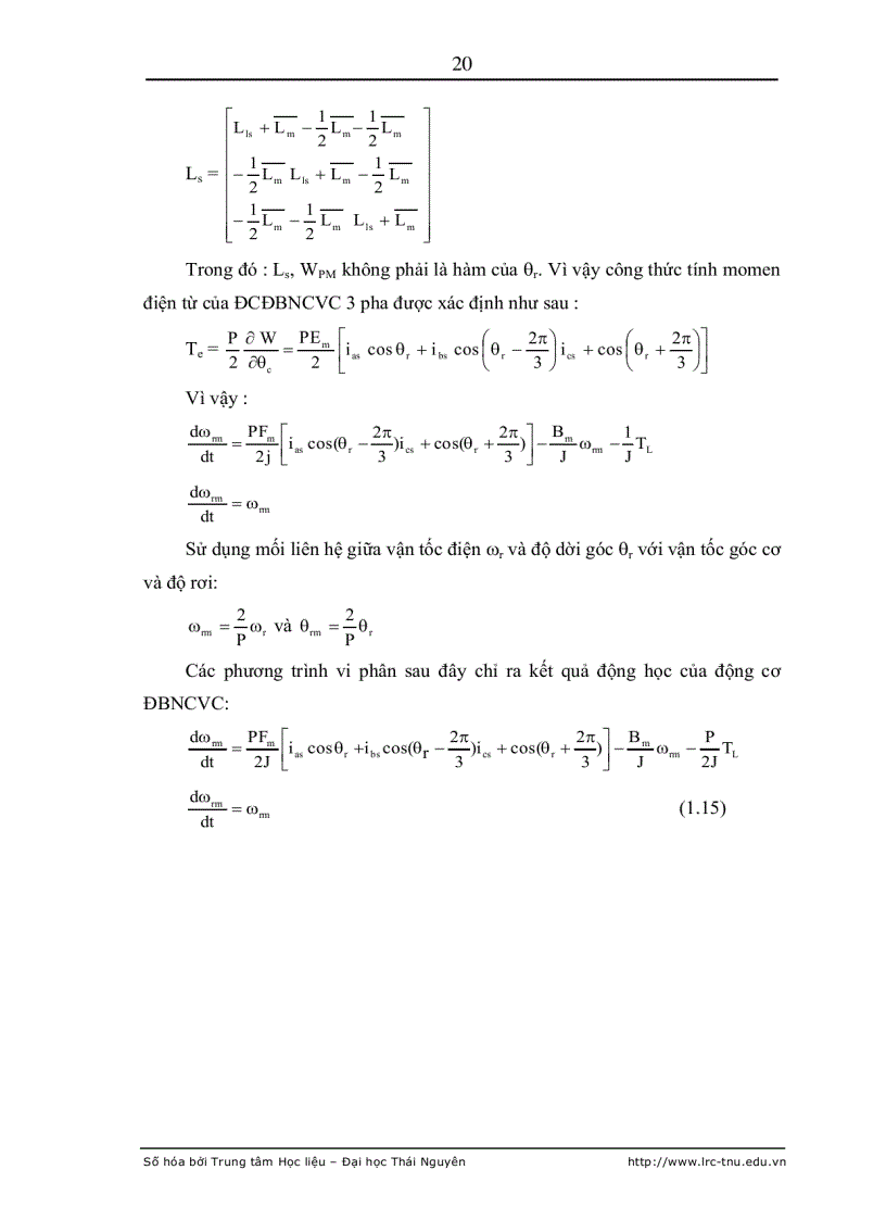 image for page Nâng cao chất lượng hệ điều khiển chuyển động sử dụng động cơ điện xoay chiều