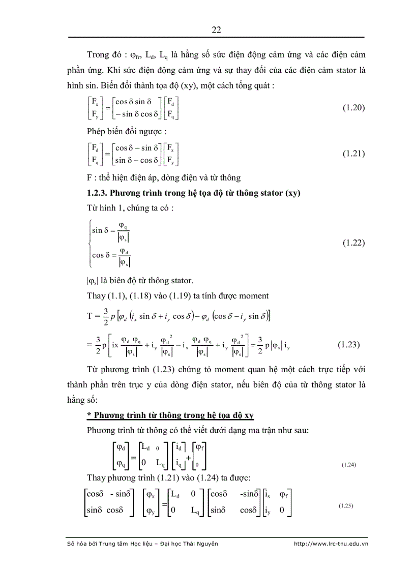 image for page Nâng cao chất lượng hệ điều khiển chuyển động sử dụng động cơ điện xoay chiều