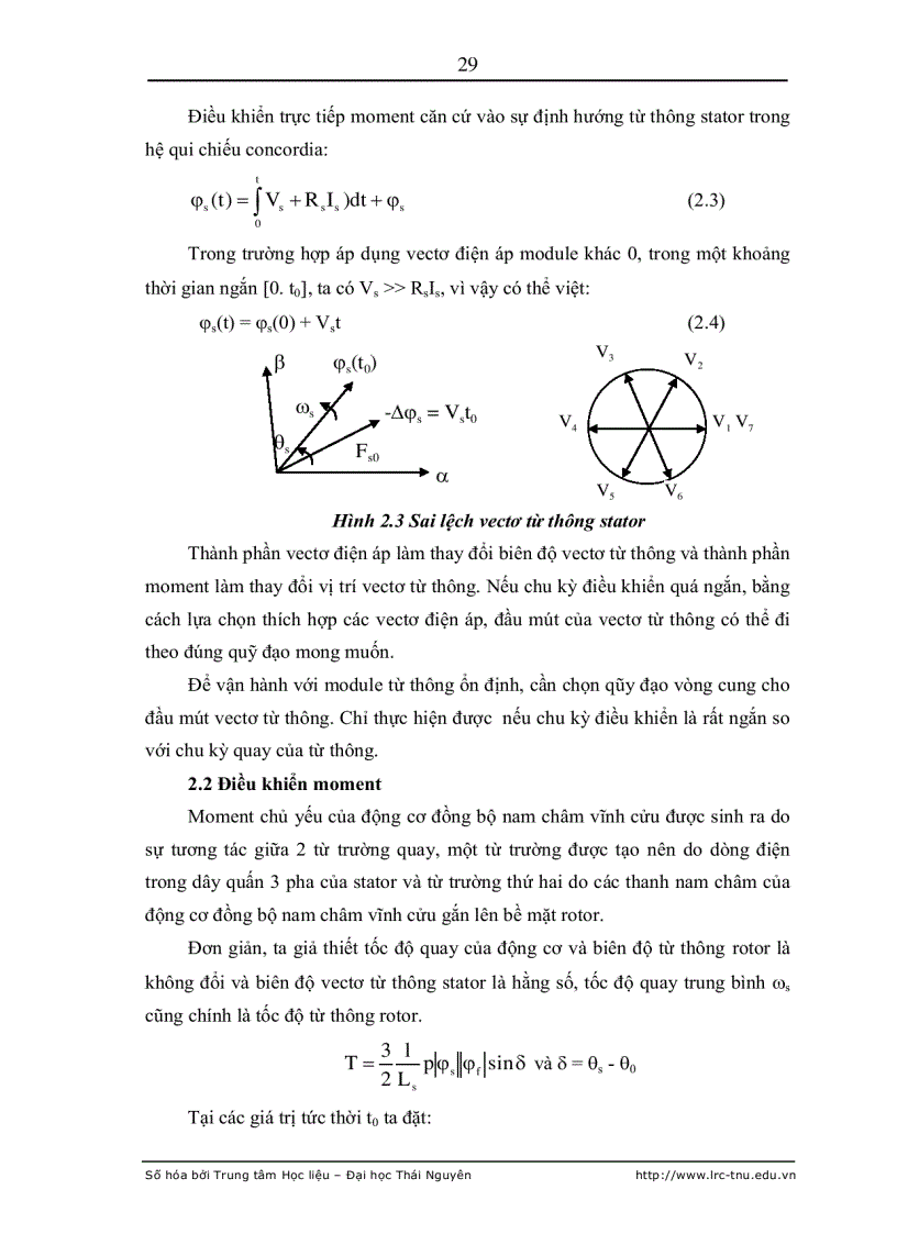 image for page Nâng cao chất lượng hệ điều khiển chuyển động sử dụng động cơ điện xoay chiều