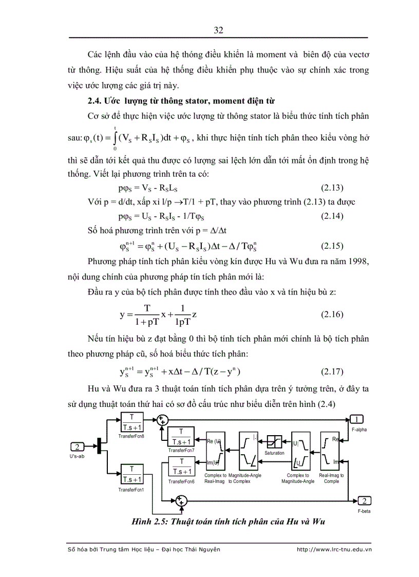 image for page Nâng cao chất lượng hệ điều khiển chuyển động sử dụng động cơ điện xoay chiều